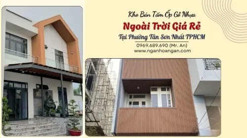 Kho Bán Tấm Ốp Gỗ Nhựa Ngoài Trời Giá Rẻ Tại Phường Tân Sơn Nhất TPHCM