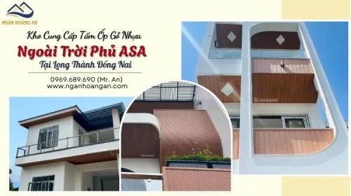 Kho Cung Cấp Tấm Ốp Gỗ Nhựa Ngoài Trời Phủ ASA Tại Long Thành Đồng Nai