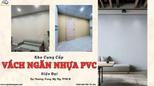 Kho Cung Cấp Vách Ngăn Nhựa PVC Hiện Đại Phường Trung Mỹ Tây TPHCM