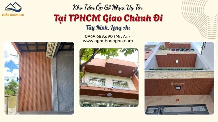 Kho Tấm Ốp Gỗ Nhựa Uy Tín Tại TPHCM Giao Chành Đi Tây Ninh, Long An