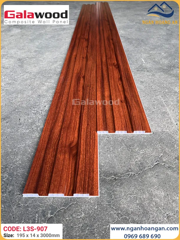 Lam 3 Sóng Thấp Ốp Tường Ốp Trần Galawood L3S-907
