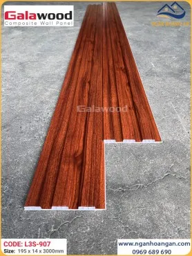 Lam 3 Sóng Thấp Ốp Tường Ốp Trần Galawood L3S-907