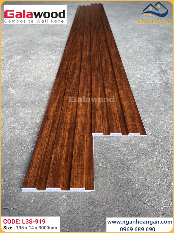 Lam 3 Sóng Thấp Ốp Tường Ốp Trần Galawood L3S-919