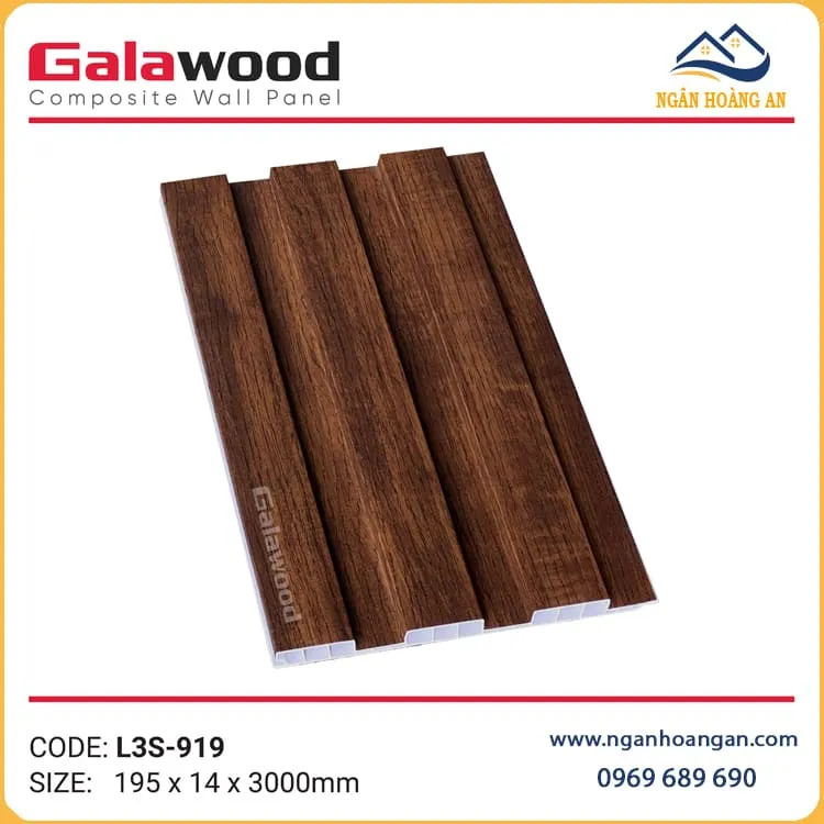 Lam 3 Sóng Ốp Tường Ốp Trần Galawood L3S-919