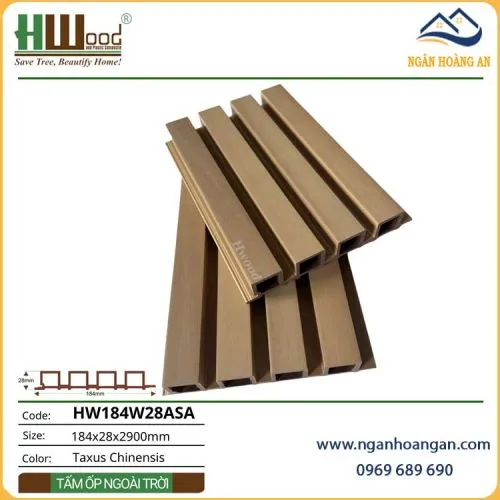 Lam 4 Sóng Ngoài Trời Phủ ASA Hwood HW184W28ASA Taxus Chinensis