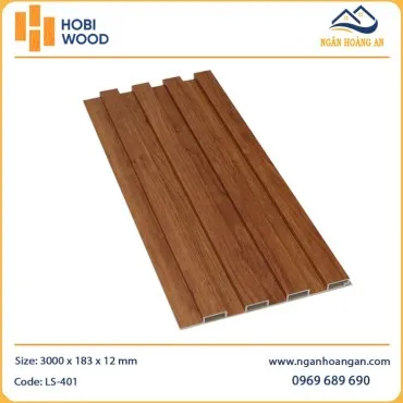 Lam 4 Sóng Nhựa Ốp Tường Hobiwood LS-401