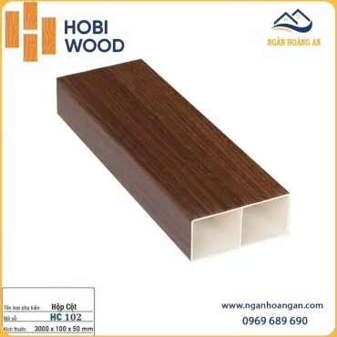 Lam Hộp Giả Gỗ Trang Trí Cầu Thang Hobiwood 50x100 HC102