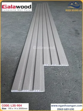 Lam Sóng Nhựa Ốp Trần Giả Vân Vải Galawood L3S-904  