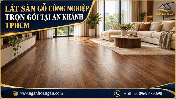 Lát Sàn Gỗ Công Nghiệp Kosmos S927 Trọn Gói Tại Phường An Khánh TPHCM