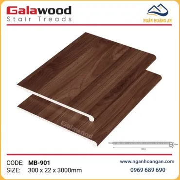 Mặt Bậc Cầu Thang Nhựa Giả Gỗ Galawood MB-901