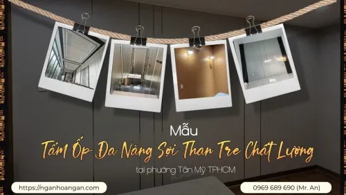 Mẫu Tấm Ốp Đa Năng Sợi Than Tre Chất Lượng Tại Phường Tân Mỹ TPHCM
