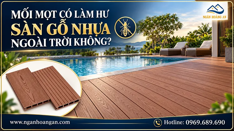 Mối Mọt Có Làm Hư Sàn Gỗ Nhựa Ngoài Trời Không?