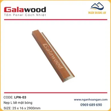 Nẹp Kết Thúc Nối Tấm Panel LPN-03 Màu Cánh Gián