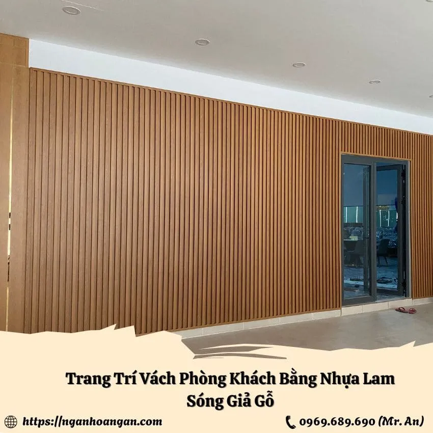 Nhựa Lam Sóng Trang Trí Vách Phòng Khách Nhựa Lam Sóng Trang Trí Vách Phòng Khách