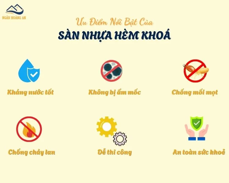 Những Ưu Điểm Nổi Bật Của Sàn Nhựa Hèm Khoá Kosmos