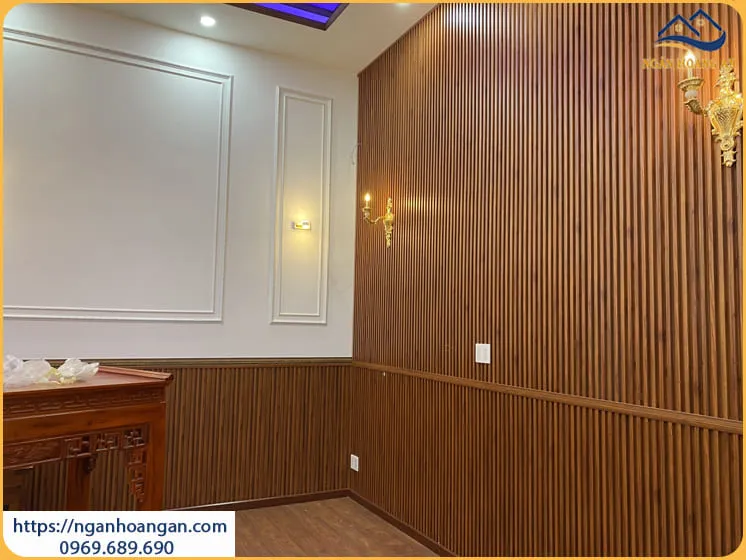 Ốp Tường Lam Sóng Nhựa Giả Gỗ Uy Tín Tại Quận 3 TPHCM
