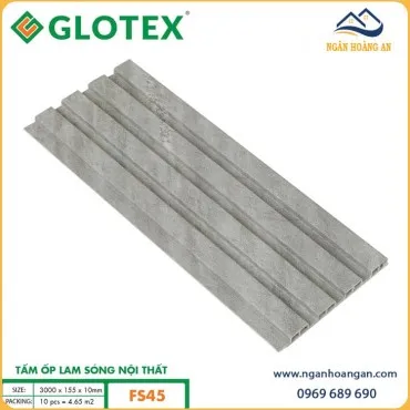 Ốp Tường Ốp Trần Lam Sóng Giả Vân Bê Tông Glotex FS45