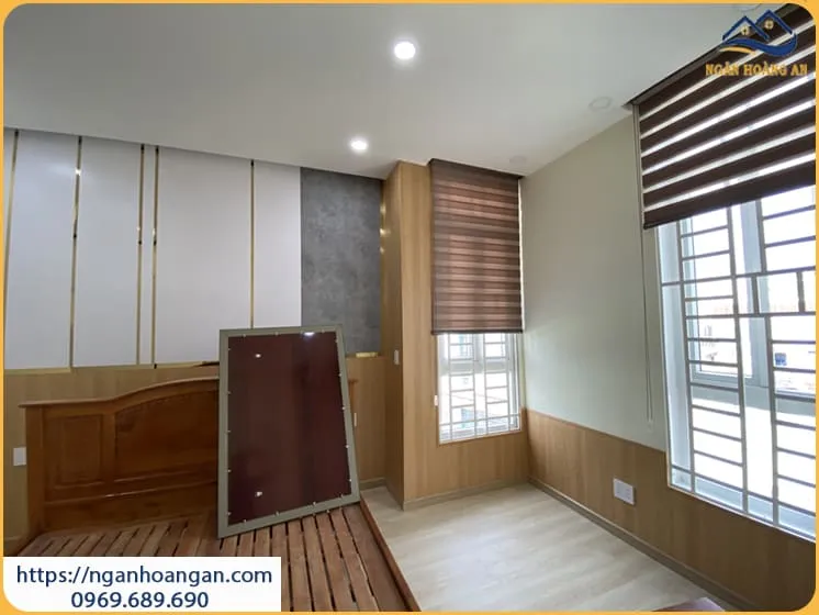 Ốp Tường Phòng Ngủ Tấm Nhựa Nano Giả Gỗ Tại Tân Bình TPHCM Ốp Tường Phòng Ngủ Tấm Nhựa Nano Giả Gỗ Tại Tân Bình TPHCM