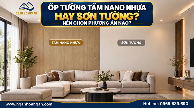 Ốp Tường Tấm Nano Nhựa Hay Sơn Tường: Nên Chọn Phương Án Nào?