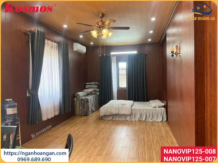 Ốp Tường Tấm Nhựa Nano Giả Gỗ Cho Homestay Tại Thủ Đức TPHCM