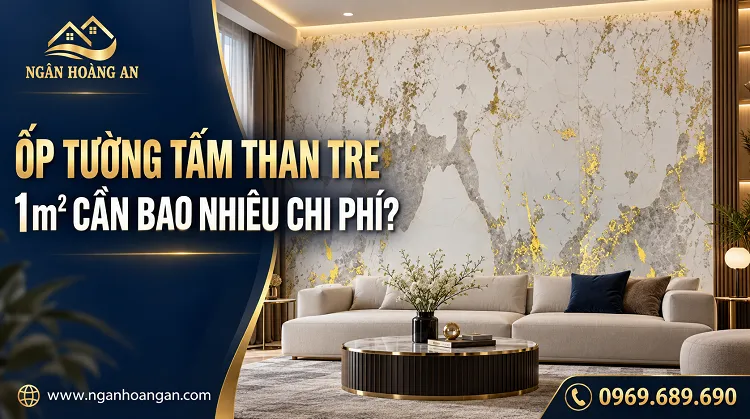 Ốp Tường Tấm Than Tre 1m² Cần Bao Nhiêu Chi Phí?