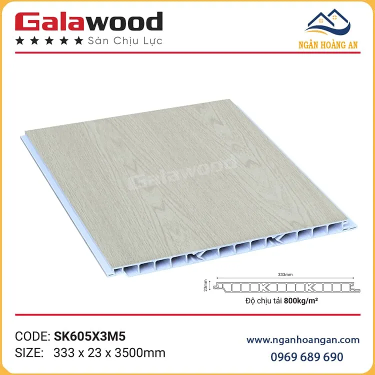 Sàn Chịu Lực Làm Gác Lửng Galawood SK605X3M5 Sàn Chịu Lực Làm Gác Lửng Galawood SK605X3M5