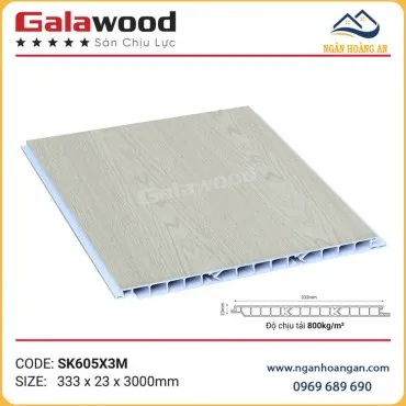 Sàn Chiụ Lực PVC Làm Gác Lửng Galawood SK605X3M