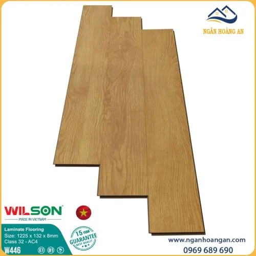 Sàn Gỗ Công Nghiệp Wilson W446 Dày 8mm 