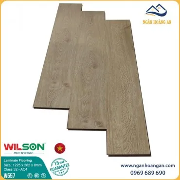 Sàn Gỗ Công Nghiệp Wilson W557 Dày 8mm