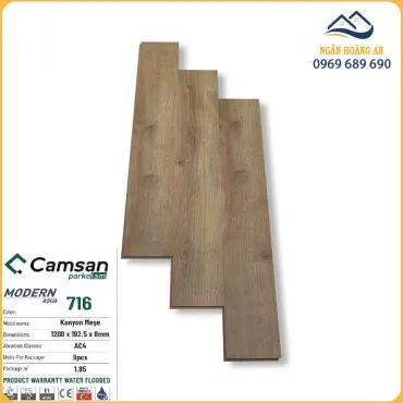 Sàn Gỗ Công Nghiệp Camsan 716 Dày 8mm