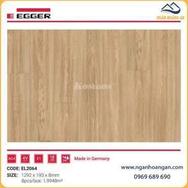 Sàn Gỗ Công Nghiệp Egger Aqua 8mm EL2064