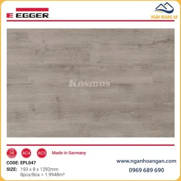 Sàn Gỗ Công Nghiệp Egger Pro 8mm EPL047