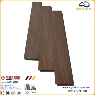 Sàn Gỗ Công Nghiệp Morser MS100 Dày 12mm