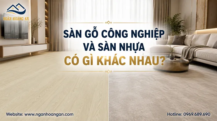 Sàn Gỗ Công Nghiệp Và Sàn Nhựa Có Gì Khác Nhau?