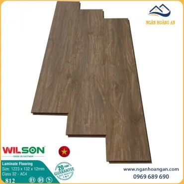 Sàn Gỗ Công Nghiệp Việt Nam Wilson 812 Dày 12mm