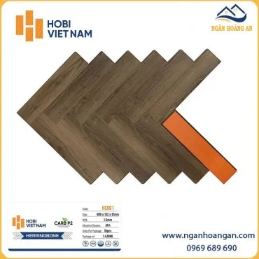 Sàn Gỗ Công Nghiệp Xương Cá Hobi Carb HC991