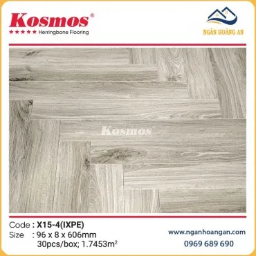 Sàn Gỗ Công Nghiệp Xương Cá Kosmos 8mm X15-4