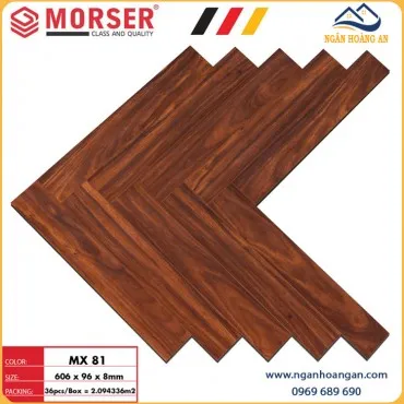 Sàn Gỗ Công Nghiệp Xương Cá Việt Nam Morser 8mm MX 81