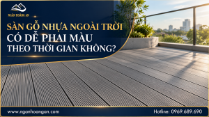 Sàn Gỗ Nhựa Ngoài Trời Có Dễ Phai Màu Theo Thời Gian Không?