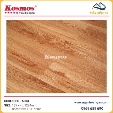 Sàn Nhựa Vinyl Hèm Khoá Giả Gỗ Kosmos SPC5003
