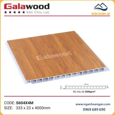 Sàn Nhựa Chịu Lực Giả Gỗ Làm Gác Lửng Galawood S604X4M