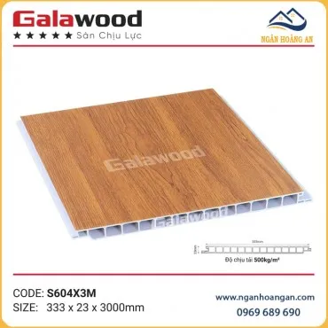 Sàn Nhựa Chịu Lực Giả Vân Gỗ Galawood S604X3M