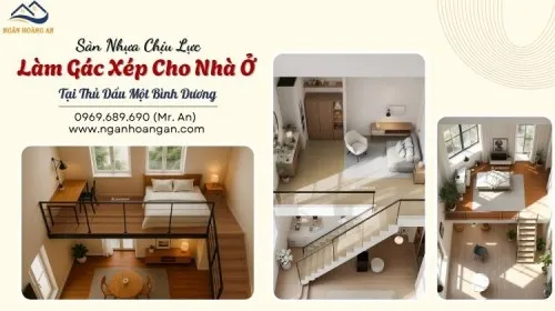 Sàn Nhựa Chịu Lực Làm Gác Xép Cho Nhà Ở Tại Thủ Dầu Một Bình Dương