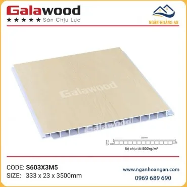Sàn Nhựa Chịu Lực Làm Gác Xép Galawood S603X3M5