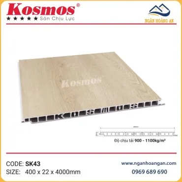Sàn Nhựa Chịu Lực PVC Làm Gác Xép Kosmos SK43X4M
