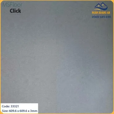 Sàn Nhựa Dán Keo Giả Bê Tông MSFloor 33321 Dày 3mm