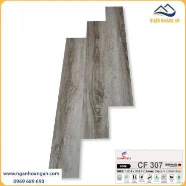 Sàn Nhựa Dán Keo Giả Gỗ Comforts CF307 Dày 3mm