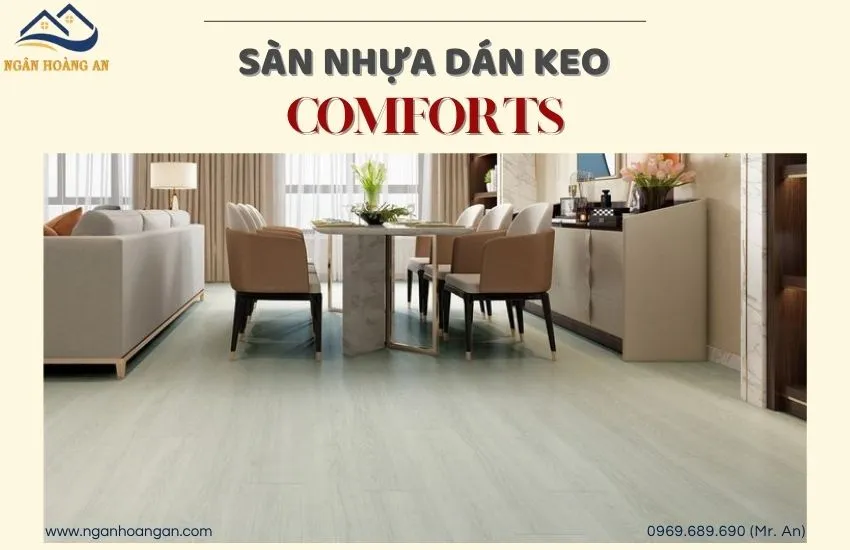 Sàn Nhựa Dán Keo Comforts