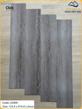 Sàn Nhựa Dán Keo Giá Rẻ MSFloor 22009 Dày 2mm