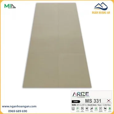 Sàn Nhựa Dán Keo Giả Vân Đá ARIZE MS331 Dày 3mm